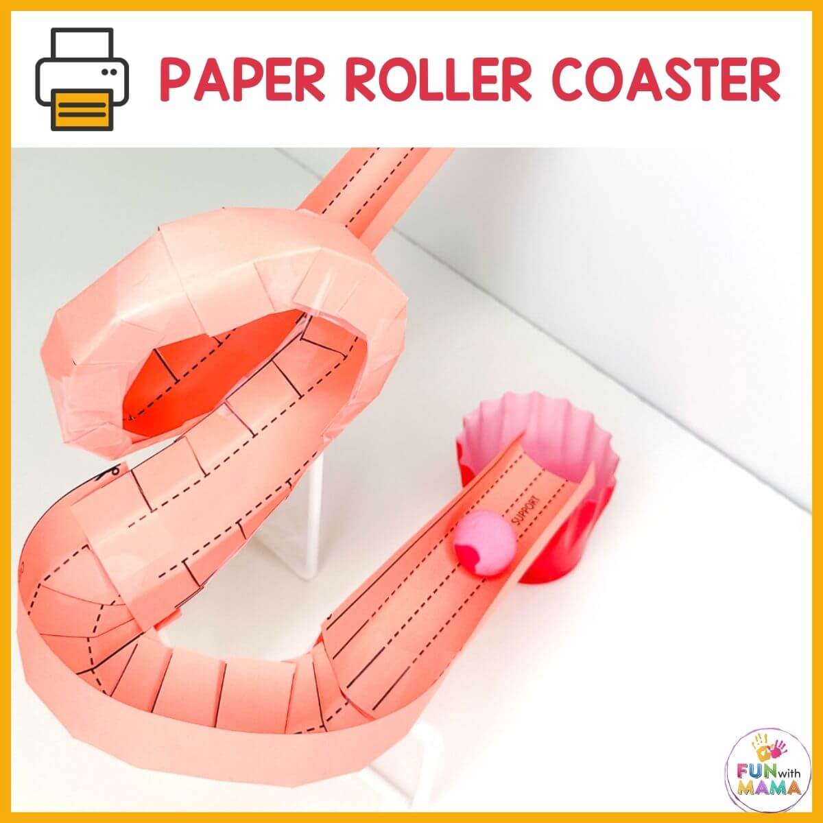 Paper Roller Coaster Paper Roller Coaster