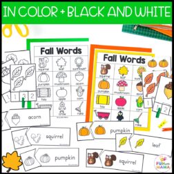 Fall Fun Pack Fall Activities Pack