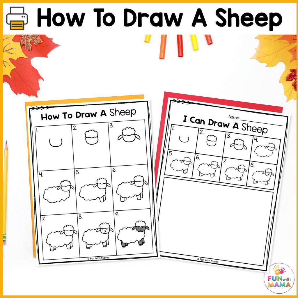How To Draw A Sheep