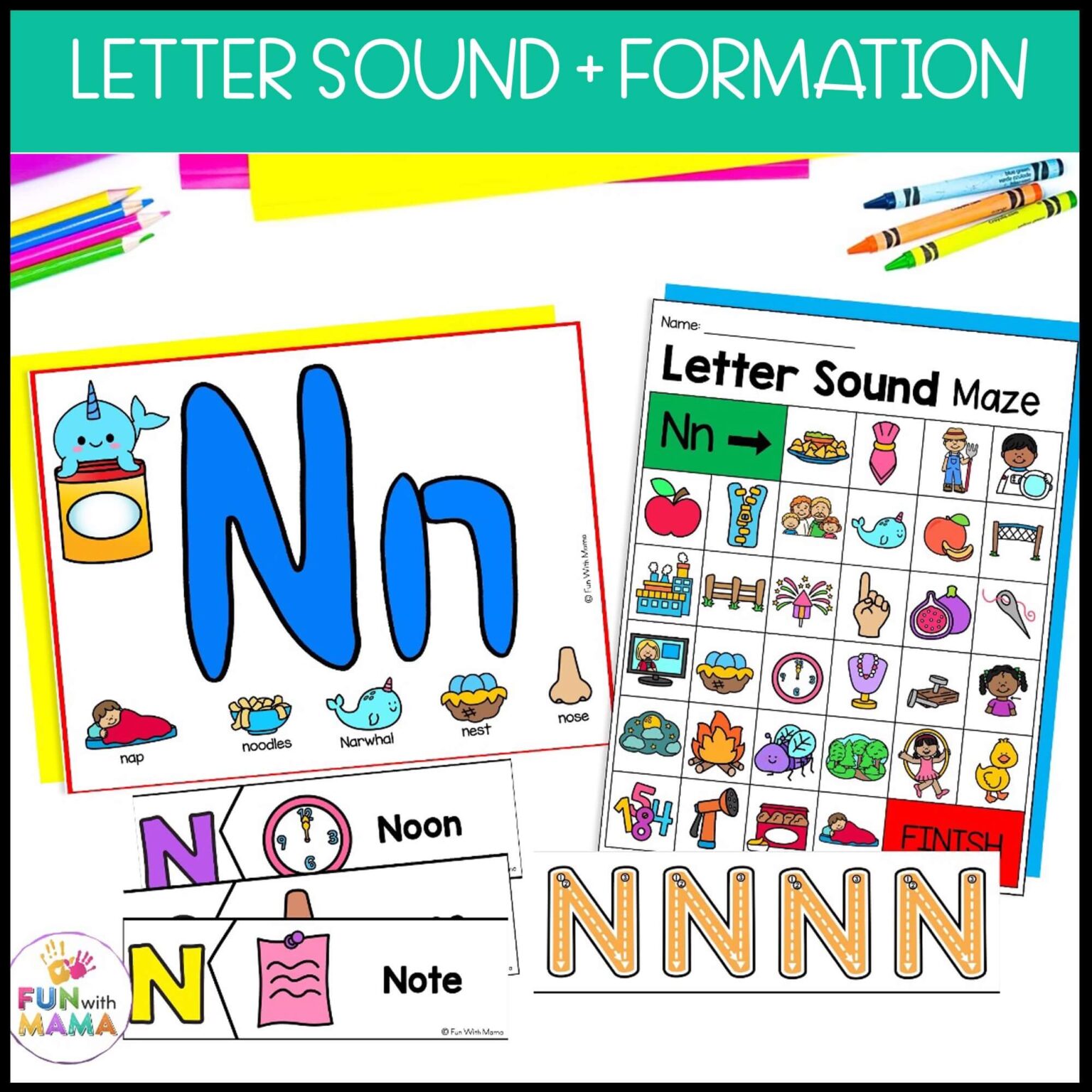 Letter N Activities Pack
