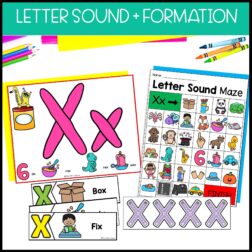 Letter X Class Activity Letter X Activities + Worksheets